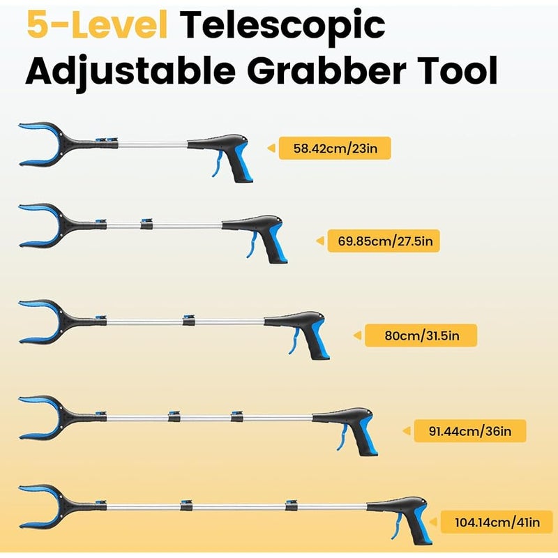 FGRHY Telescopic Grabber Tool (Blue) - Image 2