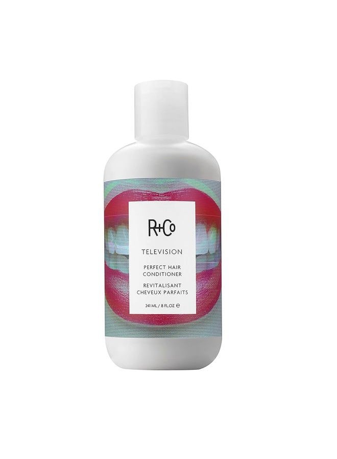 R+Co Television Perfect Hair Conditioner | Shine + Strengthening + Softening for All Hair Types | Vegan + Cruelty-Free | 8.5 Oz - Image 1