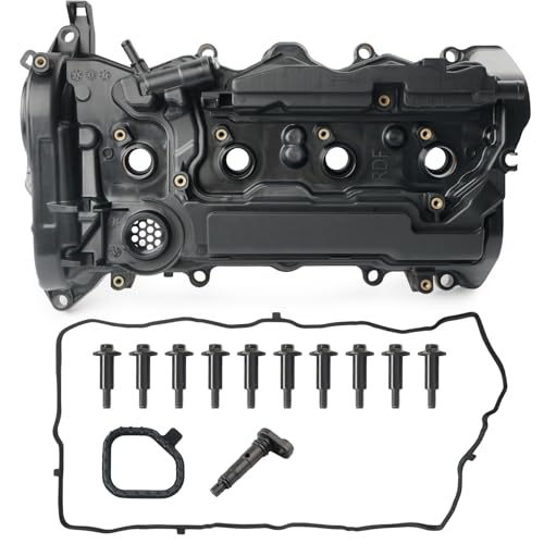 BELKEBIR Engine Valve Cover with Gasket Compatible with 2013-2017 Honda Accord 2015-2019 Honda CR-V 2.4L Replace 12310-RDF-A01, 12310RDFA01 - Image 1