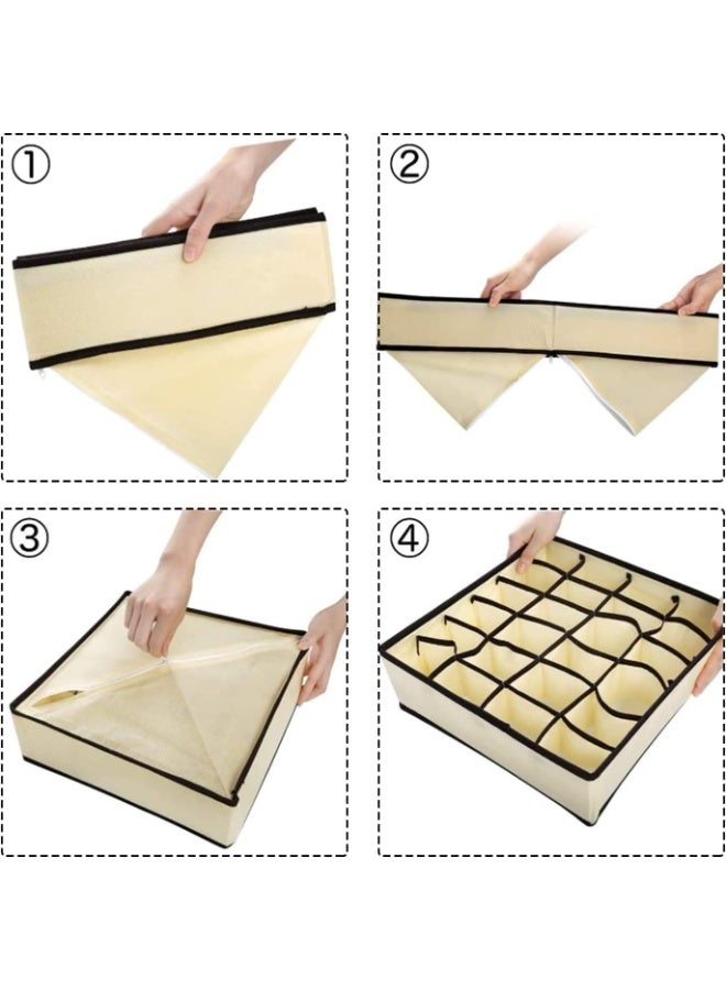 4 In 1 Foldable Underwear Storage Box - Image 4