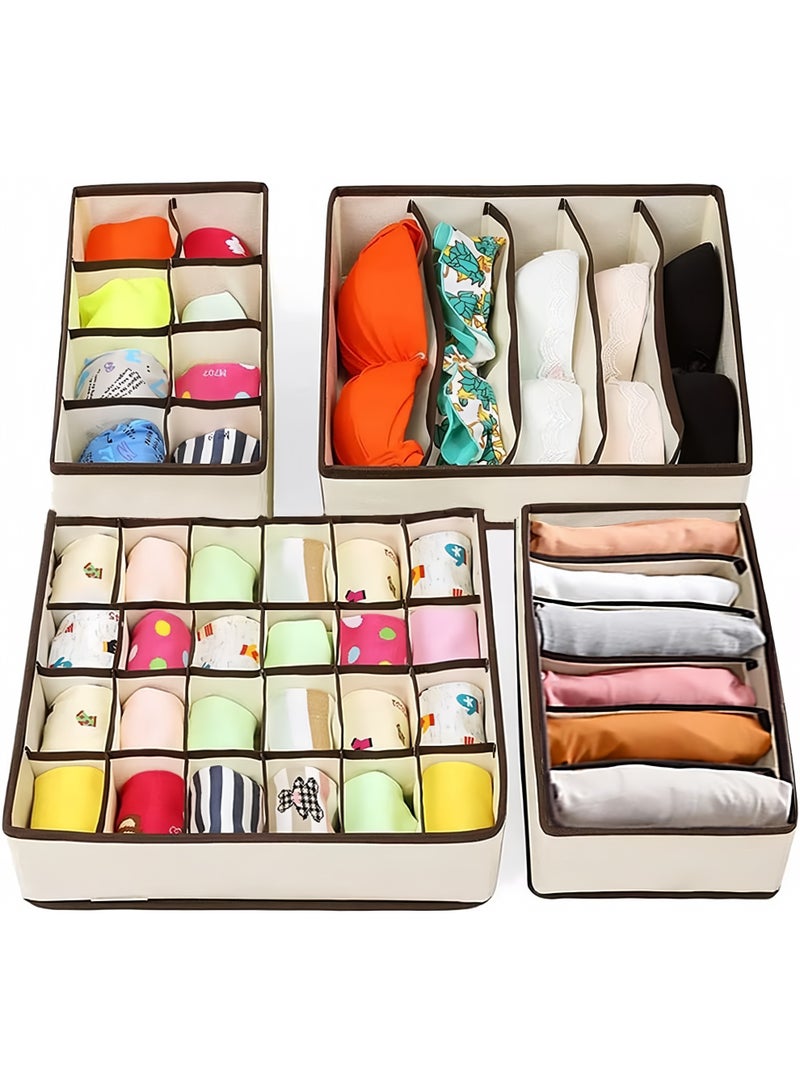 4 In 1 Foldable Underwear Storage Box - Image 1