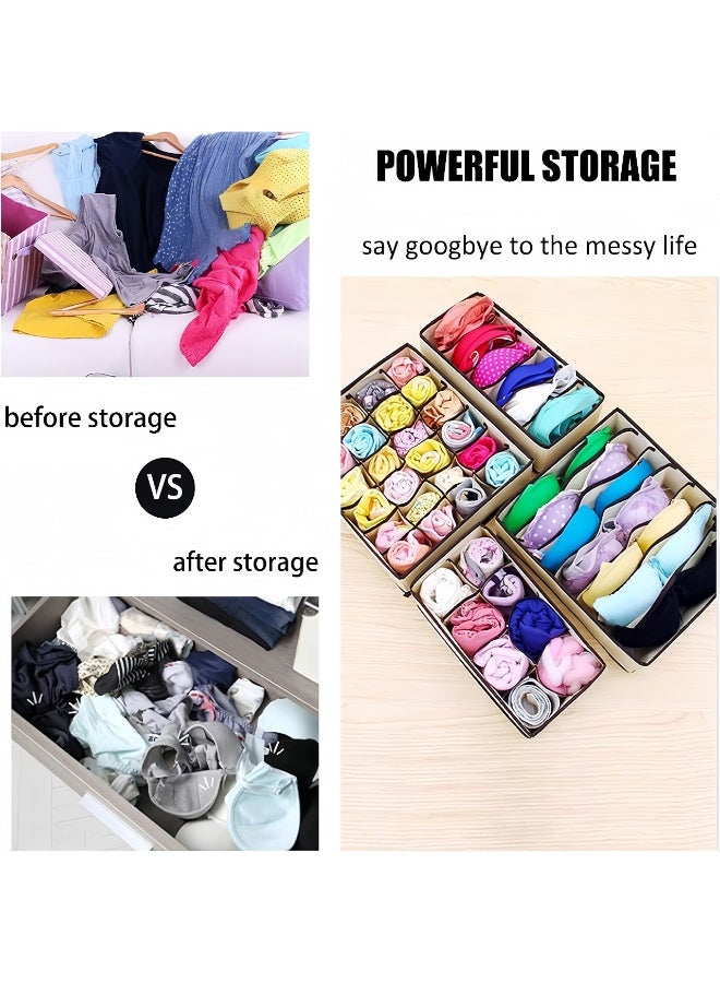 4 In 1 Foldable Underwear Storage Box - Image 3
