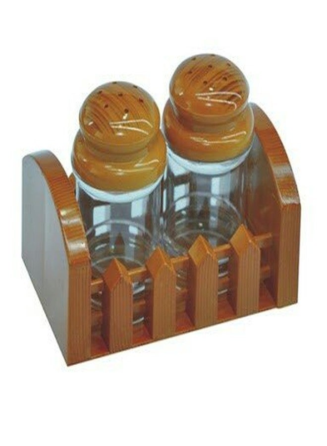 Pawan Plastic Salt and Pepper Dispenser, Transparent