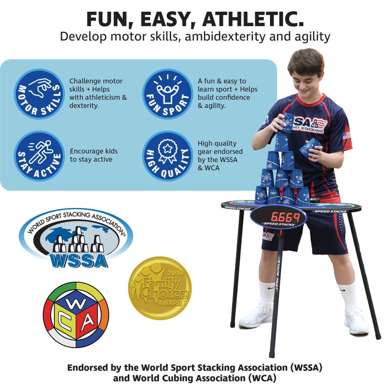 Speed Stacks | Cubing Pack (G5 Timer and Mat) | Accuracy to .001 Seconds | Designed for Competitive Cubing | Endorsed by The World Cubing Association - Image 5