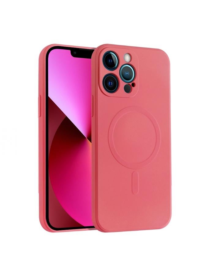 اس-توب جراب هاتف ماج سيف من السيليكون السائل لهاتف آيفون 14 بلس - Image 1