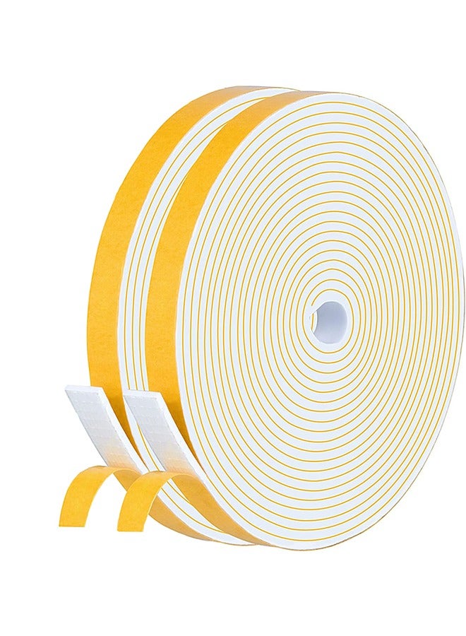Strong Adhesive Weather Stripping, Seal Foam Tape, Self-adhesive Foam Strips for Doors and Windows with Single-sided Adhesive Foam - Image 1