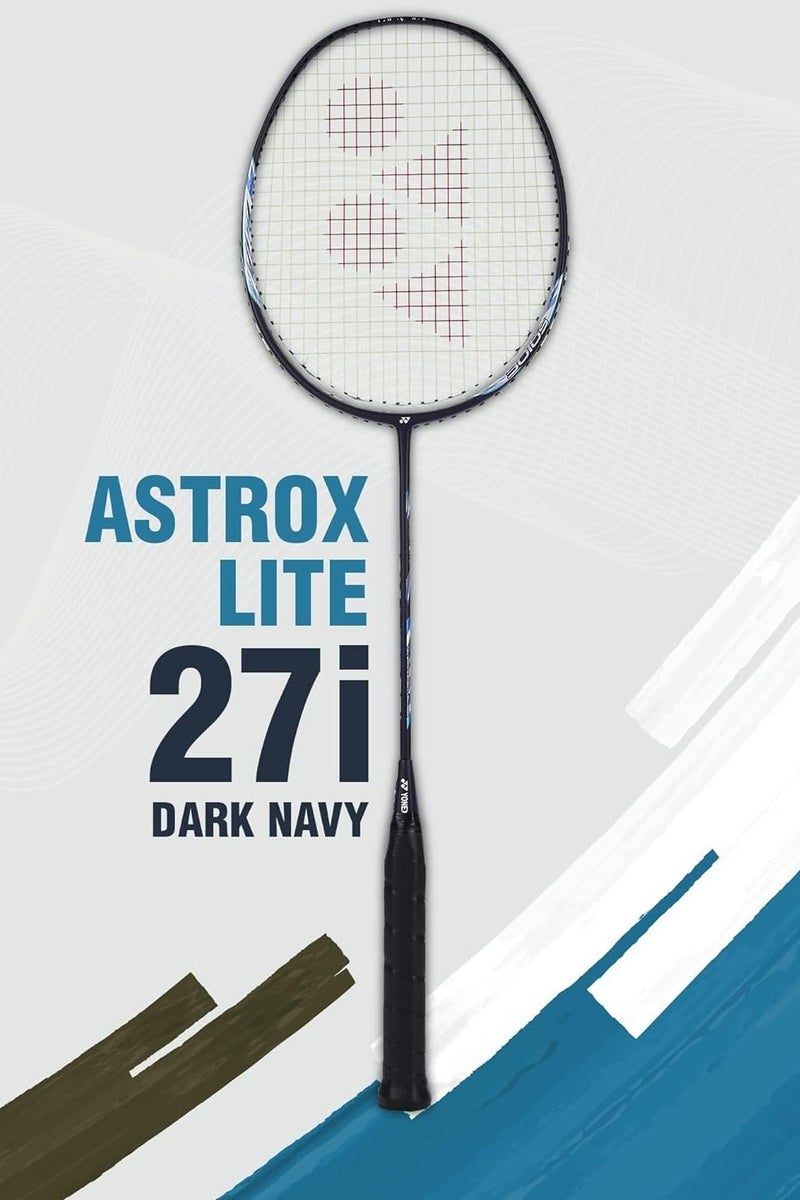 Yonex Astrox Lite 27i Graphite Strung Badminton Racket (Blue) | For Intermediate Players | 77 grams | Maximum String Tension - 30lbs - Image 3
