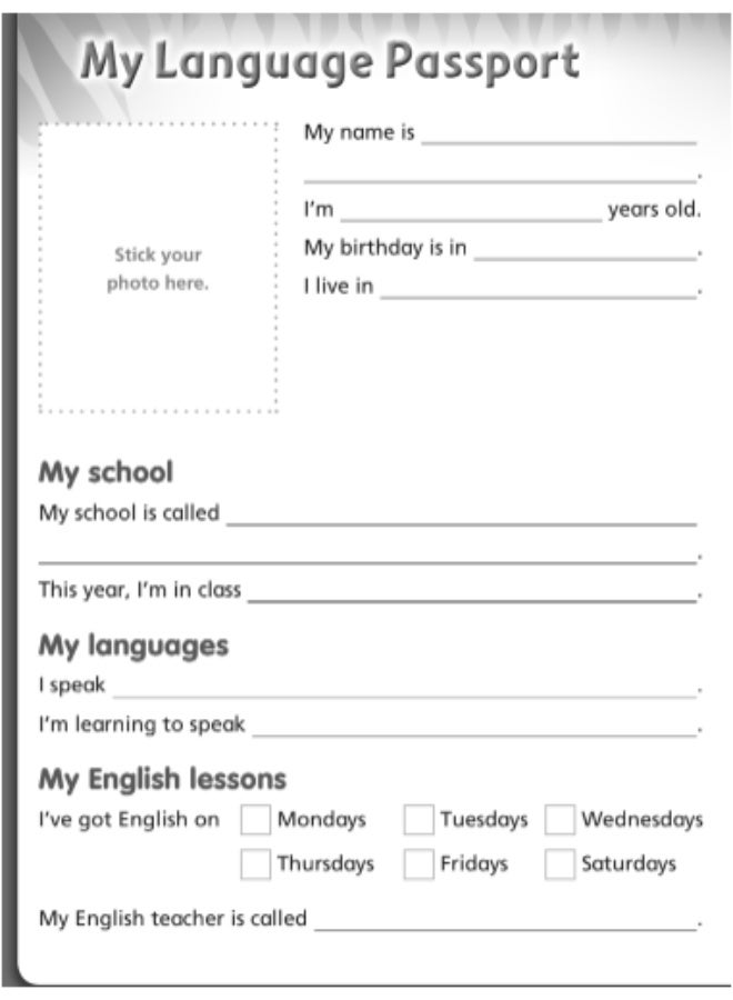 Macmillan Tiger Time -  English Course for Schools -level 4_My_Progress_Journal - Image 2