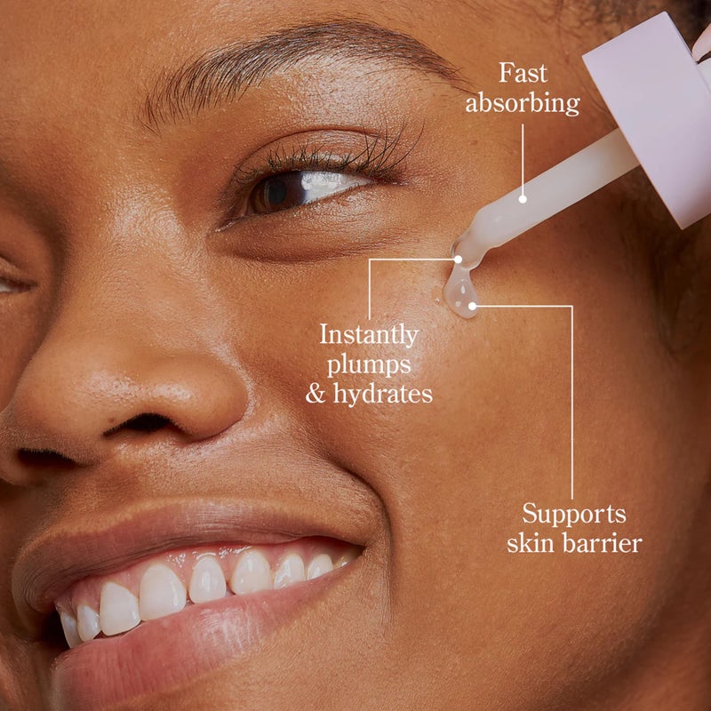 Beekman 1802 Milk Drops Ceramide Facial Serum - Squalane Oil, Hyaluronic Acid & Goat Milk Face Moisturizer - Boosts Skin Radiance & Hydrates Deeply - Fragrance Free - For Oily/Acne Prone Skin - Image 3