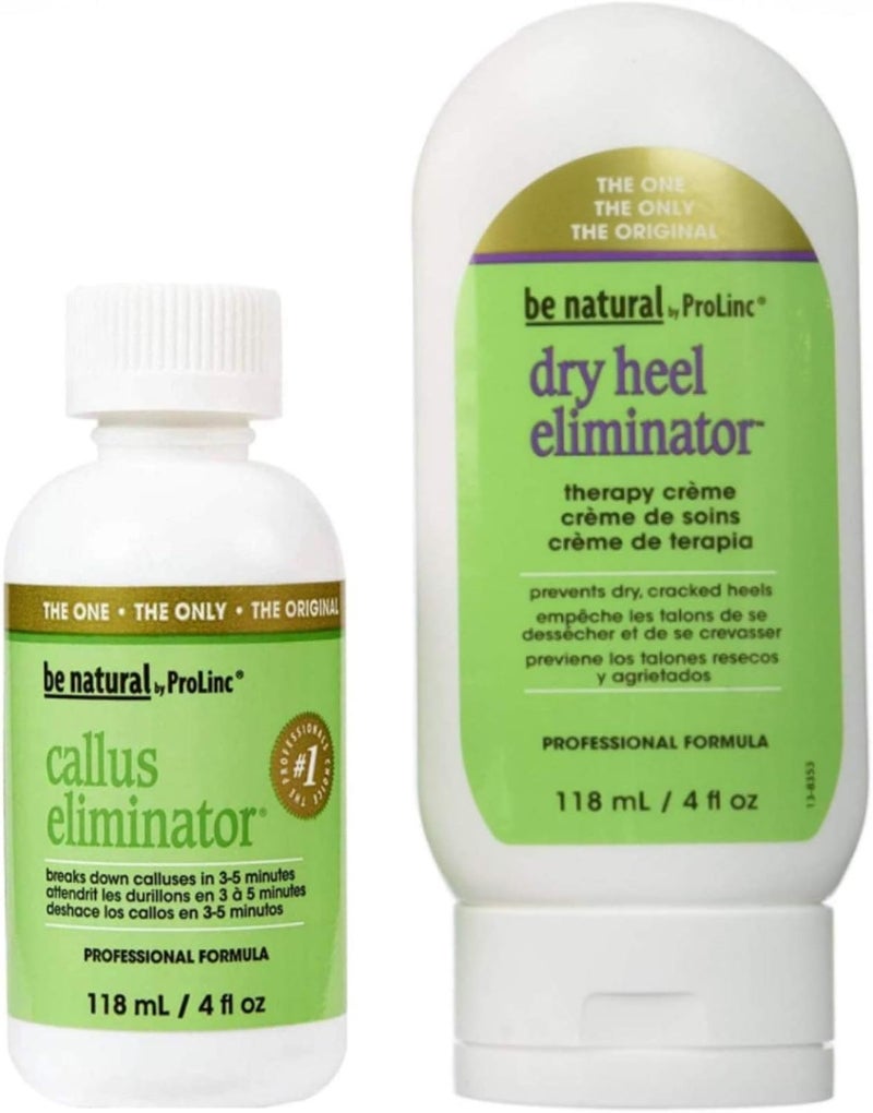 ProLinc Be Natural Callus Eliminator- Dry Heel Eliminator Set