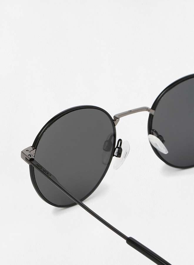 CALVIN KLEIN Men Round Sunglasses - Image 2
