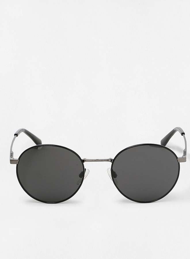 CALVIN KLEIN Men Round Sunglasses - Image 1