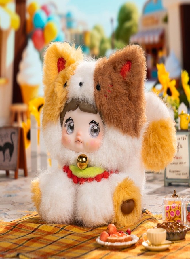 POP JOY Nommi Plush Blind Box Toy Figure Sitting Zoo Series Soft Vinyl Stuffed Collectible Pendant Keychain Figures Cute Animal Surprise Mystery Gift Teen Adult 3+ Single Box - Image 5