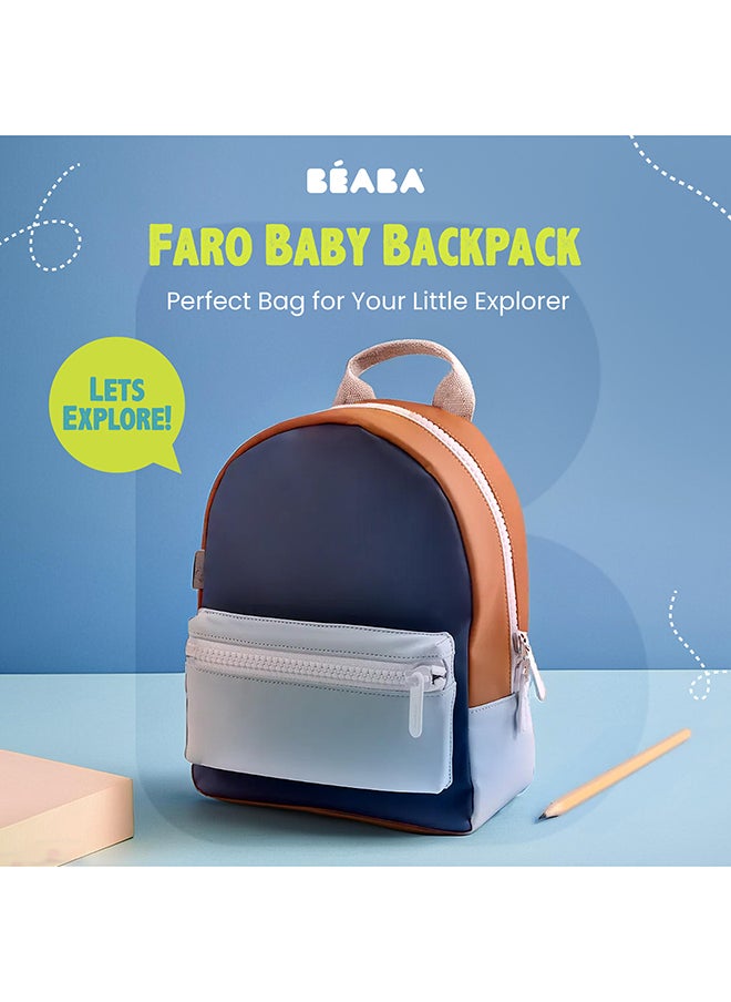 BEABA Faro Multipocket Diaper Backpack with Accessories – Night Blue  - Image 3