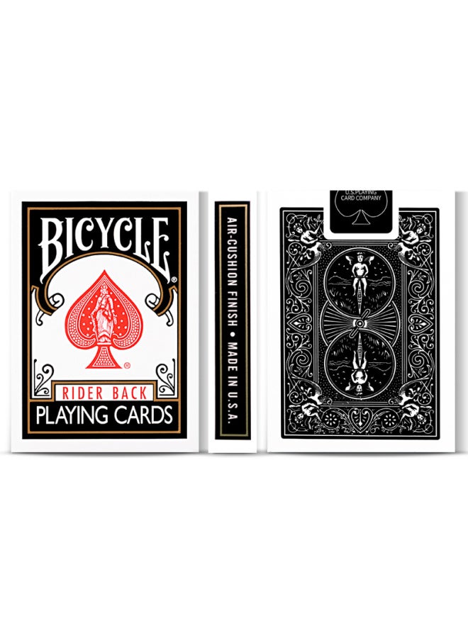Bicycle Playing Cards, Magic Flower Card Tricks, Imported From Usa, Wide Classic Black Version - Image 2