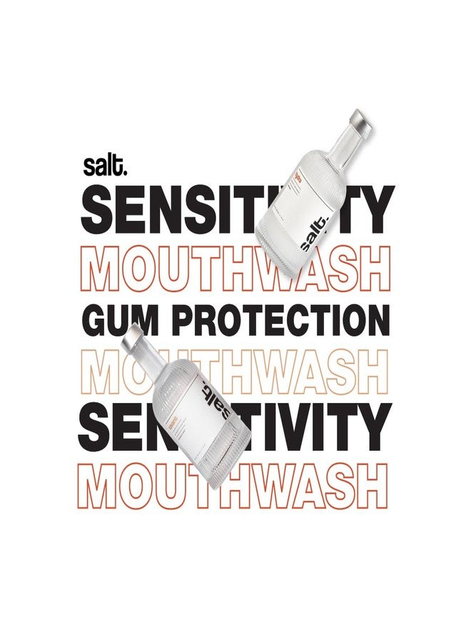 Salt. Oral Care Refresh & Revive Mouthwash Combo | Hydra & Savant Mouthwash Alcohol-Free Oral Rinse | Fights Sensitivity, Plaque & Cavities | Enriched with Pomegranate, Sage & Ginseng Extracts | 330ml Each - Image 2