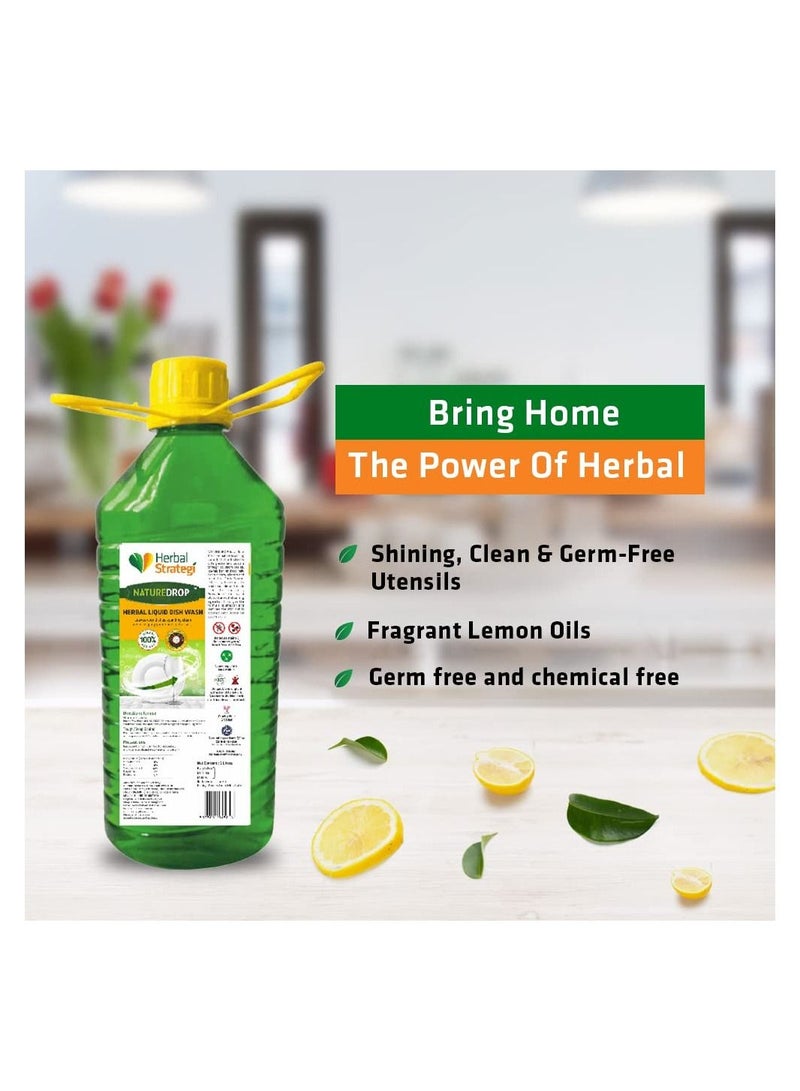 Herbal Strategi Herbal Strategi STRATEGI Herbal Liquid Dish Wash Refill 2 L - Image 2