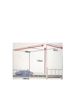 Y&D Bed Canopy Tents Curtain Blackout Curtain Single Bed Tent Curtain Student Shading Cloth Bed Canopy Mosquito Net Student Sleep Privacy Protection  - Image 5