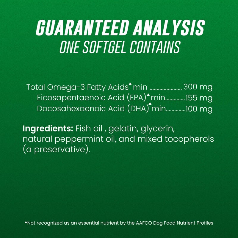 Nutramax Laboratories Nutramax Welactin Canine Softgels, Omega 3 Supplement for Dogs of all Sizes, Softgels, 120 Count - Image 5