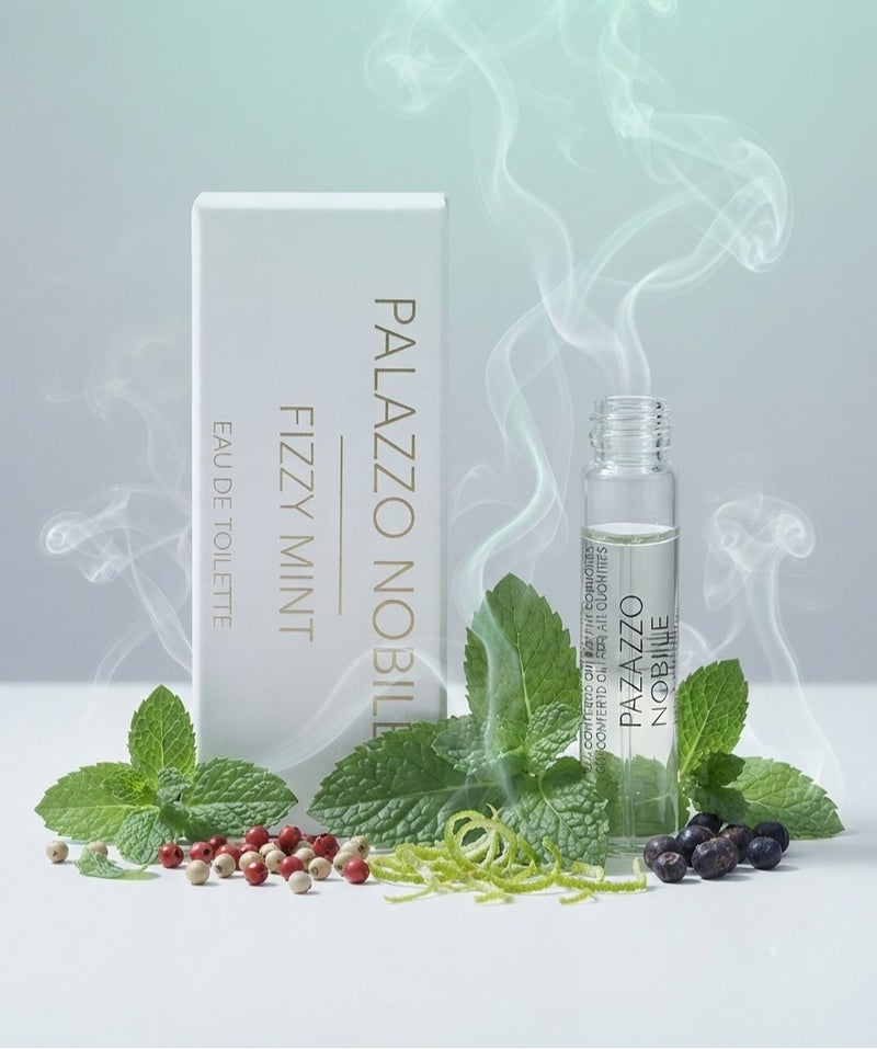 Valmont Palazzo Nobile Fizzy Mint Fragrance 2ml. - Image 3