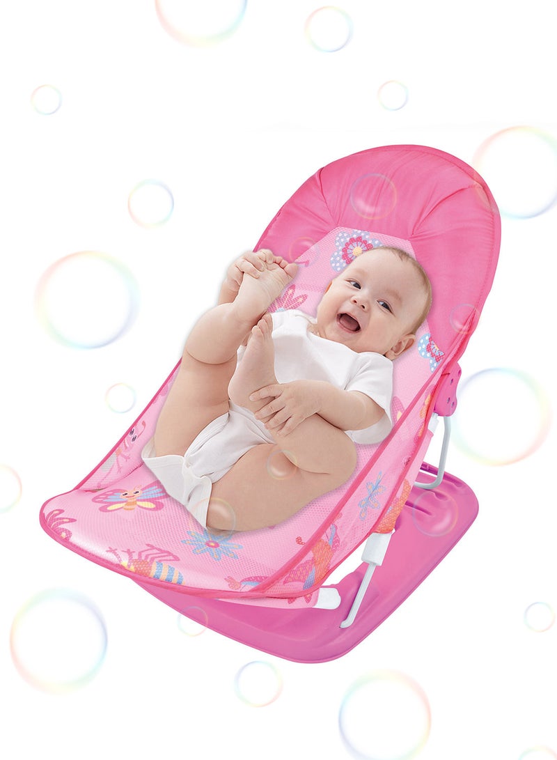 MaBaby Baby Bath Chair with Pillow/Pink /Non-functional, Age Standard 0+, Load Capacity 9kg - Image 1