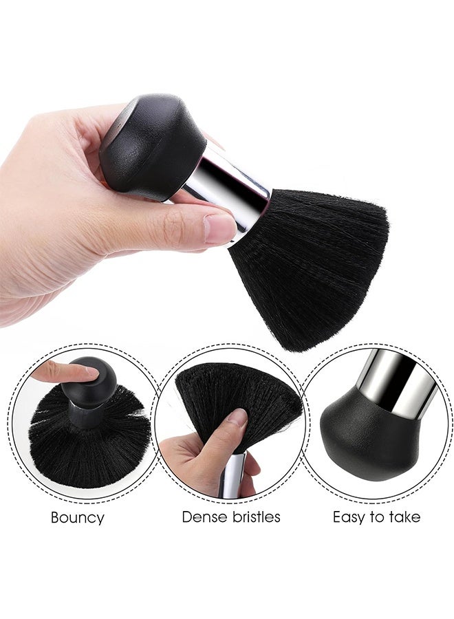 QIRRA 2PCS Professional Hair Cutting Cape with Neck Duster Brush – Waterproof Snap Closure Salon Cape for Men, Women & Kids, Printed Design for Stylish Hairdressing  - Image 3