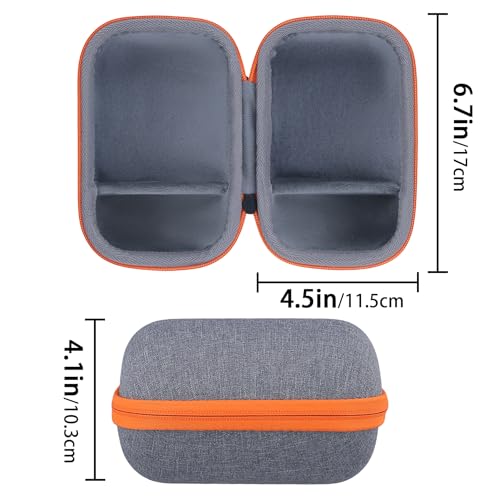 co2CREA Hard Travel Case Replacement for Ultimate Ears WONDERBOOM 4 WONDERBOOM Play WONDERBOOM 3 WONDERBOOM 2 Small Portable Wireless Bluetooth Speaker (Crushed Ice Grey Case) - Image 2