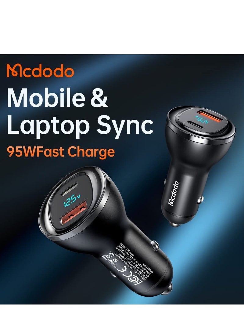 Mcdodo CC-5670 95W Digital Display PD Fast Car Charger - Image 4