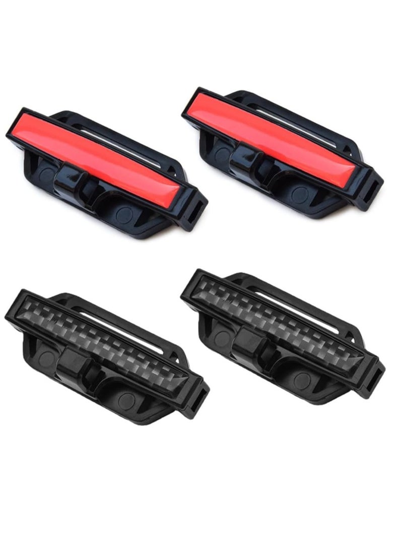 SYOSI 4 Packs Car Seat Belt Adjuster Seat Belts Clip Universal for Vehicle Automobile Safety Comfort Shoulder Neck Strap Positioner for Adults Kids - Image 1