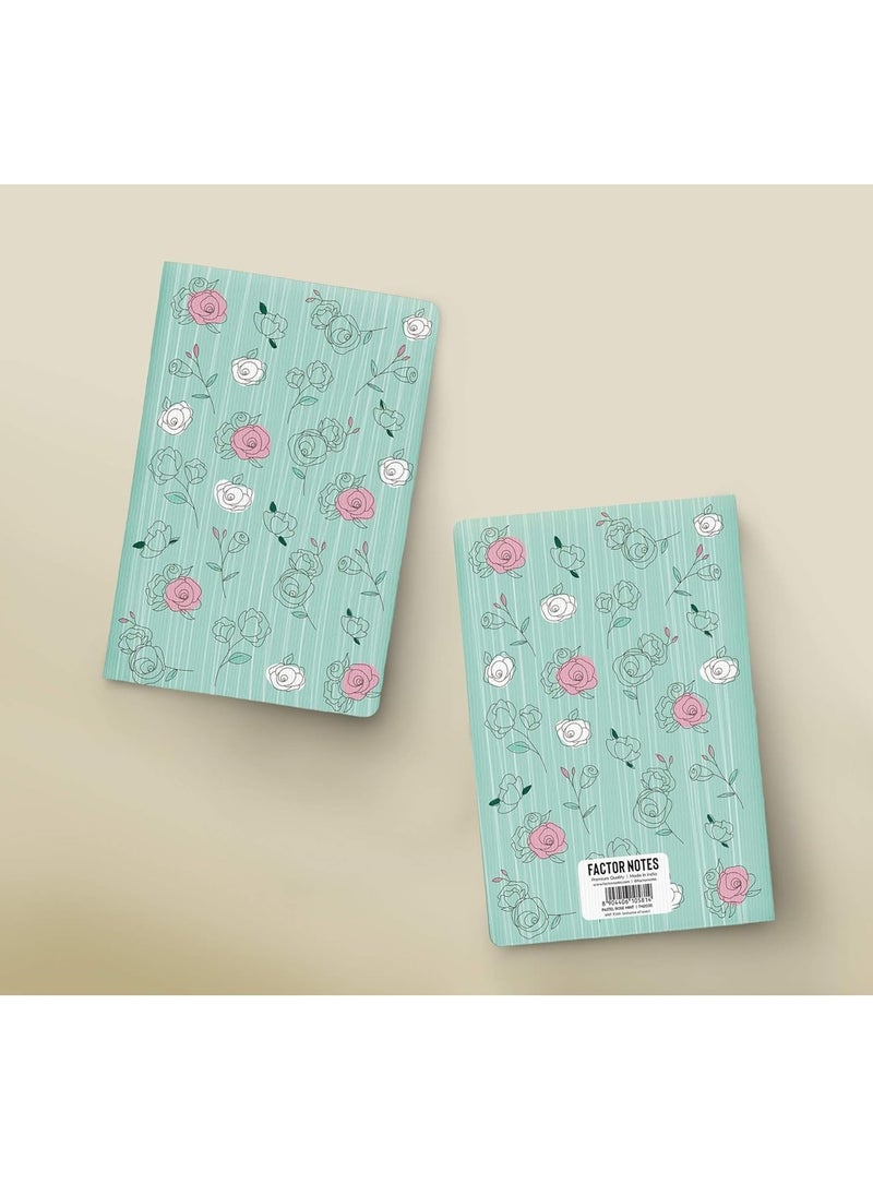FACTOR NOTES A5 Size Plain Notebook 100gsm Thickness 144 Pages  - Image 4