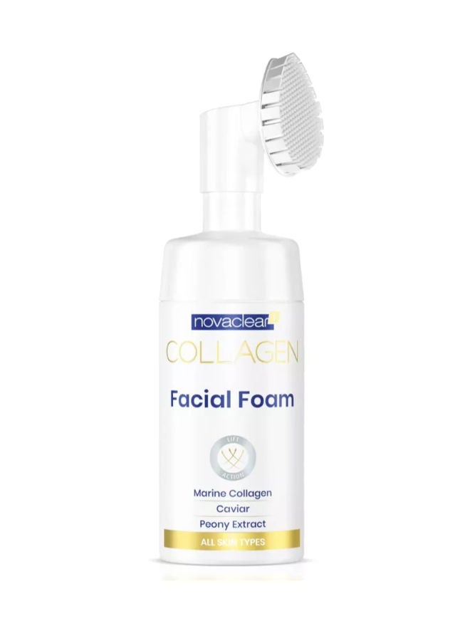 novaclear Collagen Cleansing Facial Foam For All Skin types - Image 1