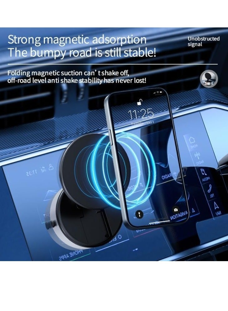 Enhanced Magnetic Car Interior Mount Mobile Phone Holder - Image 5