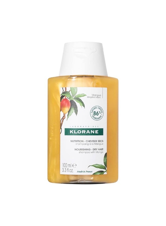 Klorane Mango Butter Nourishing Shampoo 100ml - Image 1