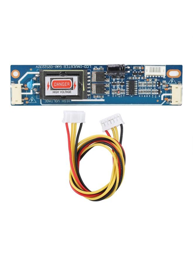 Thoraya CCFL Dual Lamp Small Port High Pressure Inverter Board for 10-22" LCD Screen Backlight 10-28V  - Image 1