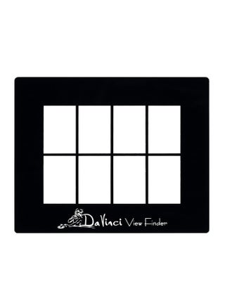 Davinci Artist Viewfinder 3 X 4 Viewfinder For Drawing Allows Scene Or Object In Eight Sections - pzsku/Z8B8FF82D3C1525FA87D7Z/45/_/1720074328/70db842c-0d04-435a-a3c8-1bec13067e24