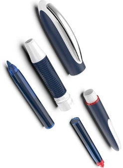 Schneider Black Red One Change Pilot Pen 2 Colors 1 Piece One Change Pilot Pen Black  - Image 3