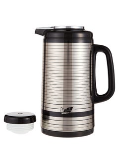 Peacock Vacuum Flask Made in Japan Thermos 1.3 Ltr Black  - Image 2