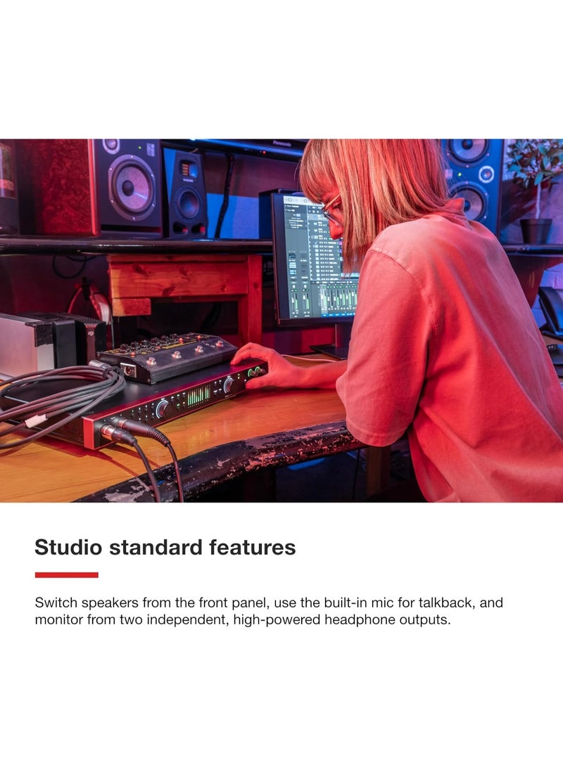 Focusrite Scarlett 18i20 4th Generation USB-C Audio MIDI Interface - Image 5