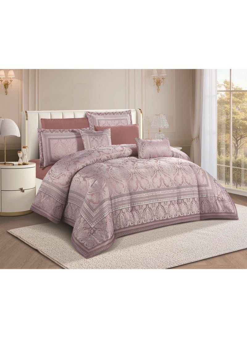 HOURS double size comforter 8 pieces, bridal for the most beautiful nights of life, Queena-01 - Image 1
