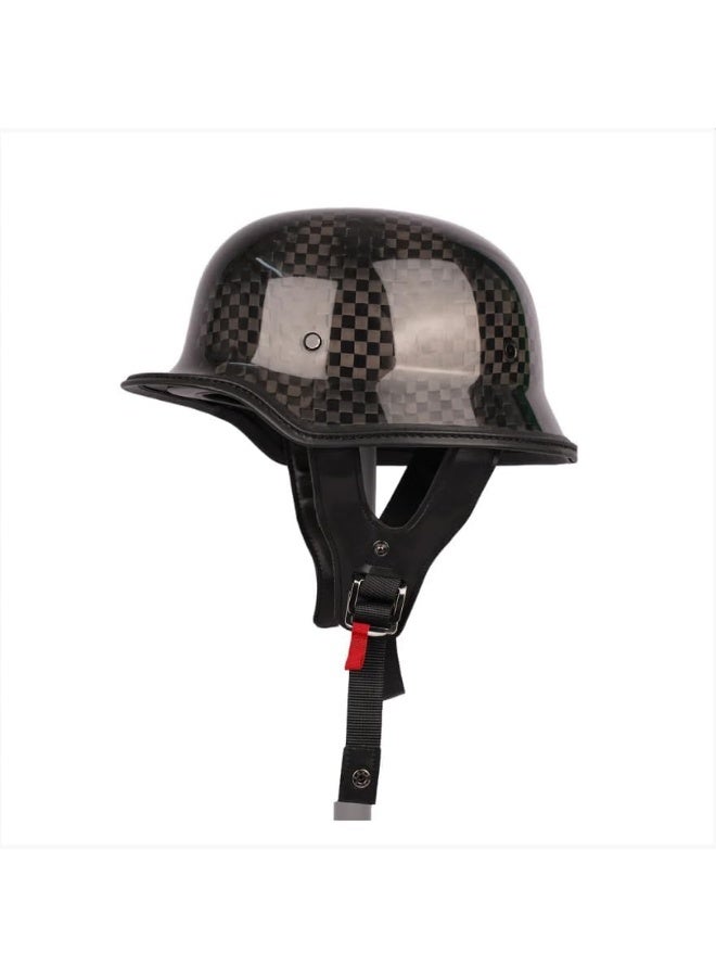 Lightweight German Carbon Fiber Skull Cap Helmet - Image 1
