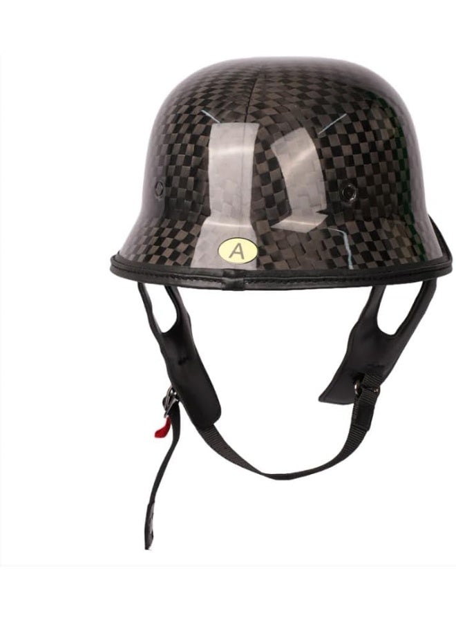 Lightweight German Carbon Fiber Skull Cap Helmet - Image 2