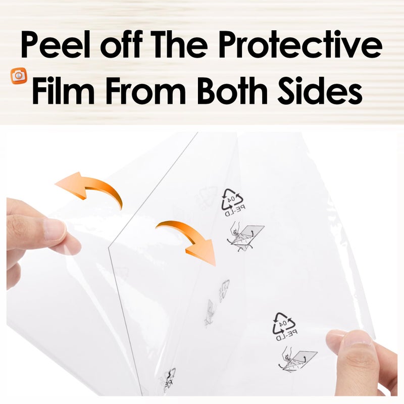 FIXSMITH 5x7 Picture Frame Set of 2  Photo Frame with HD Plexiglass  Display Pictures 4x6 with Mat or 5x7 Without Mat  White Picture Frames Collage for Tabletop or Wall Display - Image 4