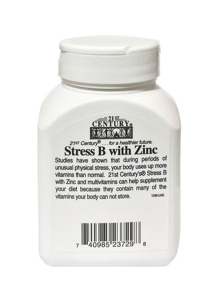 21st Century Stress B With Zinc Tablets 30'S - Image 2