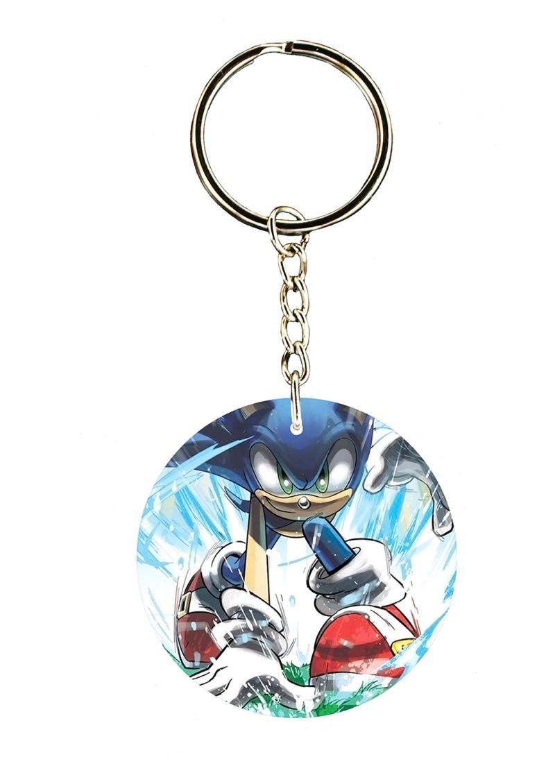 RKN Sonic Double Side Printed Keychain