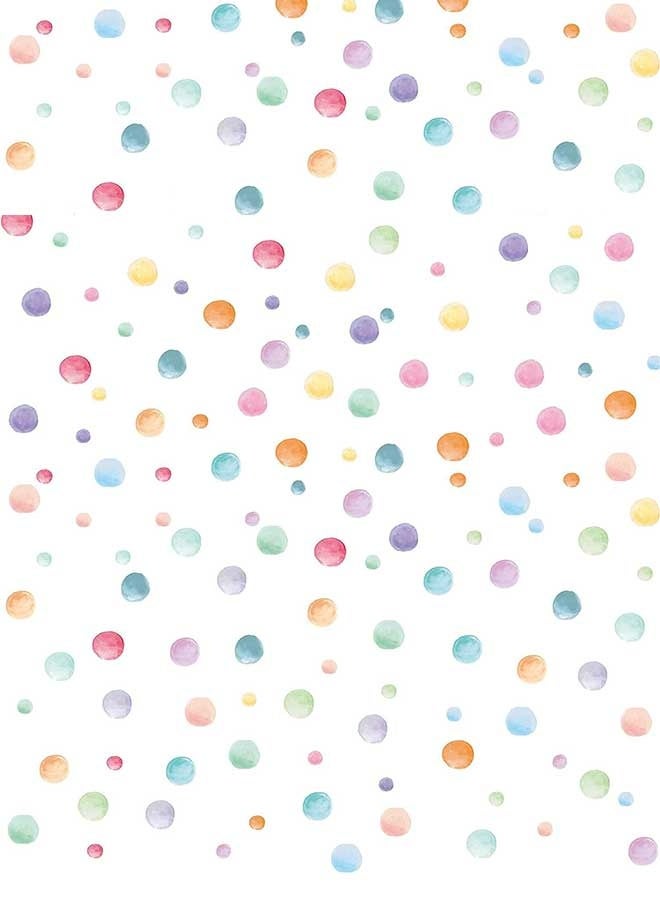 رَوَائِد ملصقات حائط منقط بالألوان المائية (123 قطعة)، دوائر ملونة لتزيين الحائط، ملصقات قوس قزح قابلة للإزالة واللصق، ديكور دوائر متعددة الألوان للنوافذ، مثالية لغرف الأطفال، غرف النوم، الصفوف الدراسية وتزيين الجدران. - Image 5