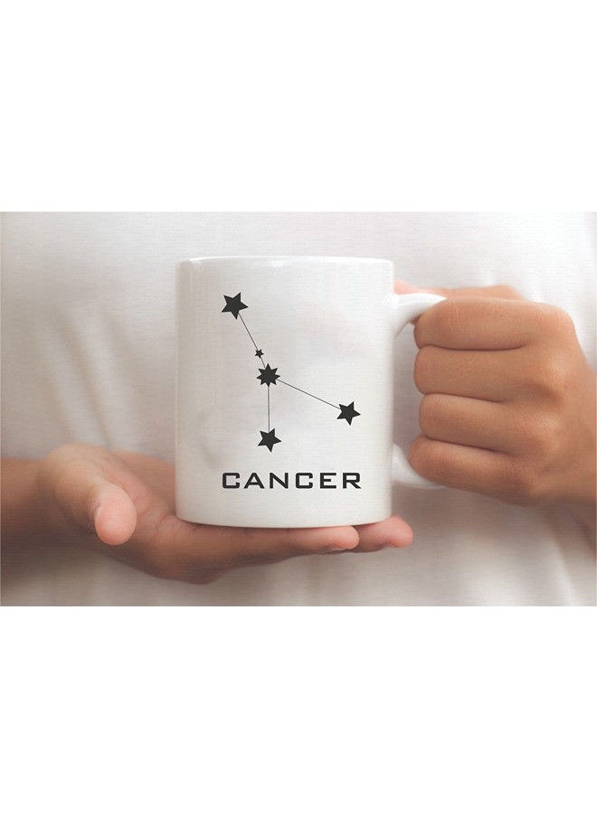 Giftmate Giftmate Cancer Zodiac Sign Printed Ceramic Tea and Coffee Mug 320ml  - Image 3