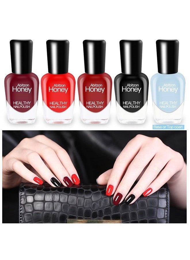 FERCAISH - 20 Bottles Non Toxic Nail Polish Set, Eco-Friendly Easy Peel Off and Quick Dry Water Based Nail Polish for Women, Teens, Kids - Image 1