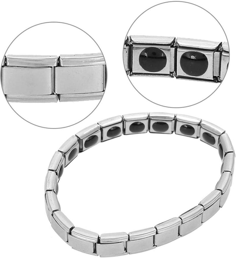 klarako Titanium Bracelet, Simple Style Unisex Titanium Steel Bracelet Wristband Jewelry Bangle For Health Energy,Reduce Fatigue And Tension - Image 3