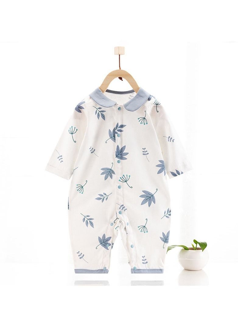 Loquat - Baby Summer Cotton-thin Comfort Jumpsuit - Image 1