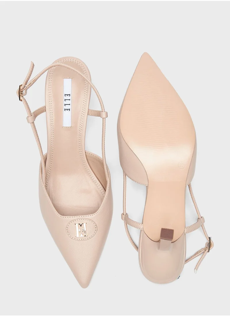 ELLE Sling Back Pumps